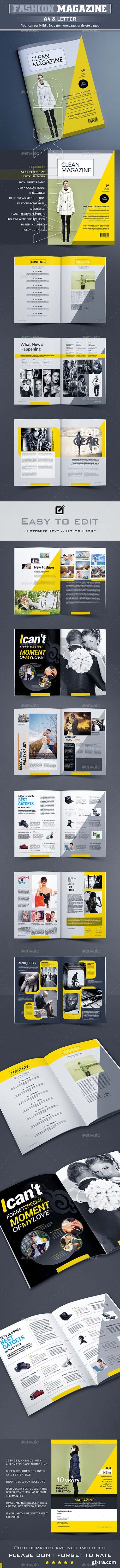 GraphicRiver - Clean Magazine 21940469