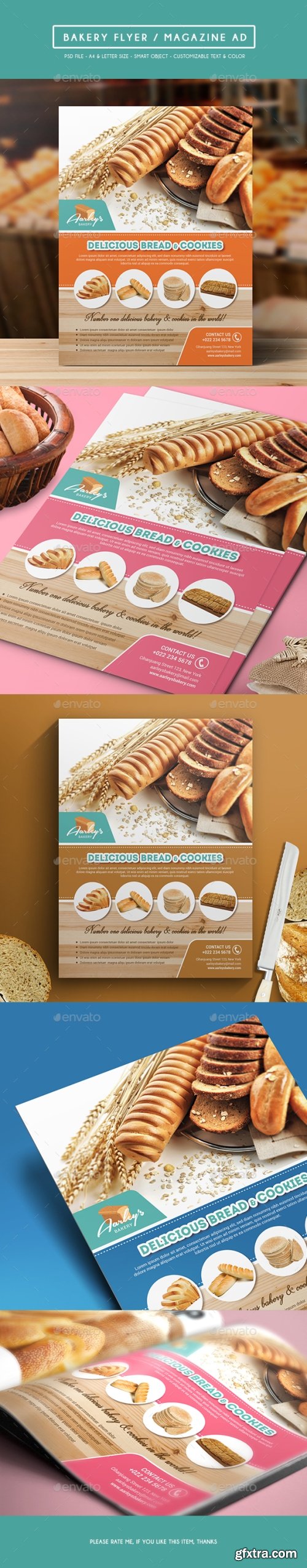 Graphicriver - Bakery Flyer / Magazine Ad 13966313