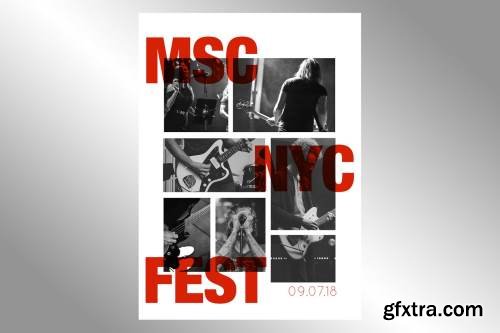 Msc Nyc Fest Flyer Poster