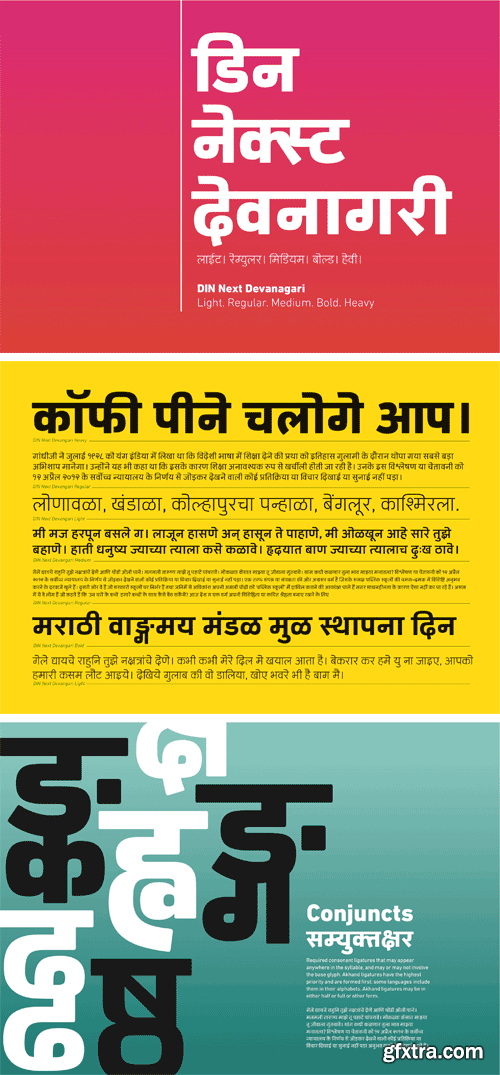 DIN Next Devanagari Font Family