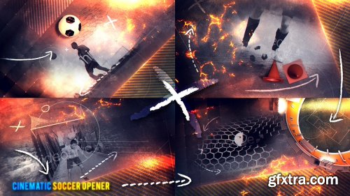 Videohive Cinematic Soccer Opener 20516699