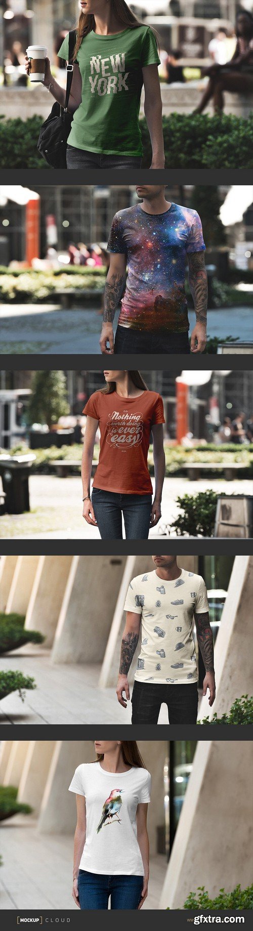 CM - T-Shirt Mockup / Urban Edition 1664349