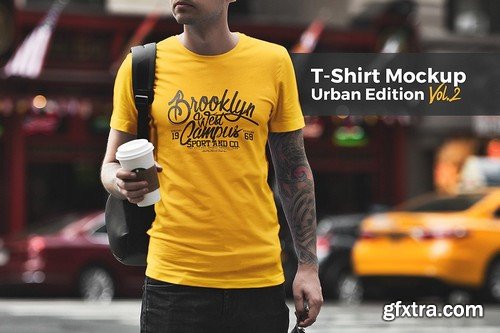 CM - T-Shirt Mockup / Urban Edition 1664349