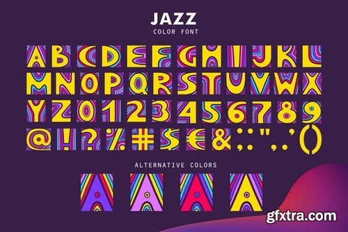 CM - JAZZ - Color Font 2483352