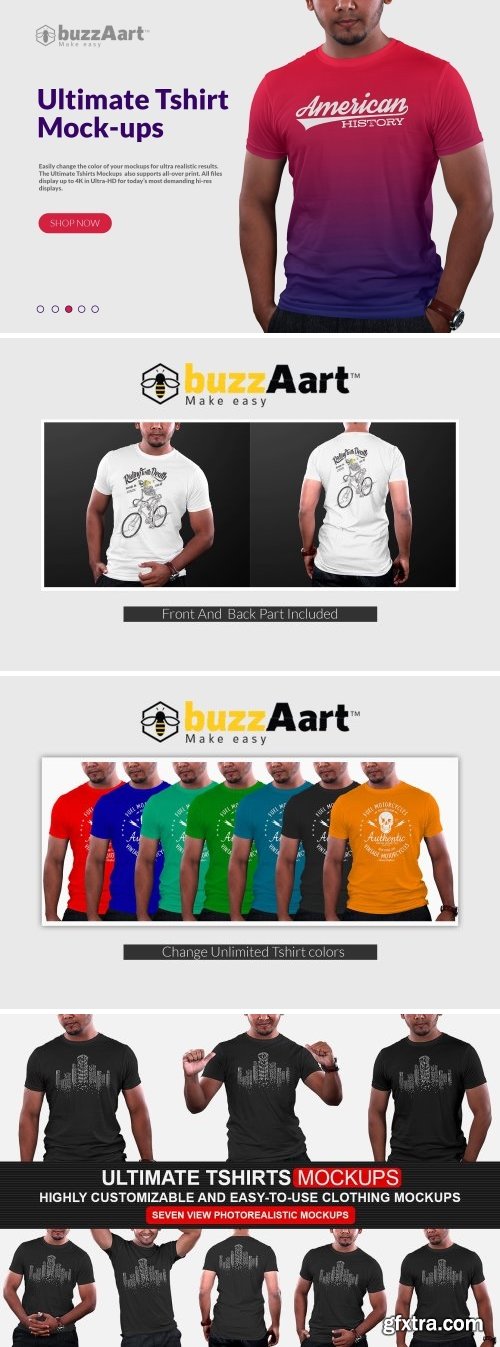 CM - Ultimate Tshirt Mockups 2498272