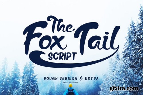 The Fox Tail Font Family - 3 Fonts