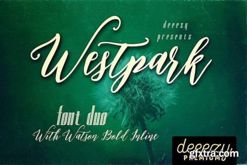 Westpark Script Font Duo Font Family - 3 Fonts