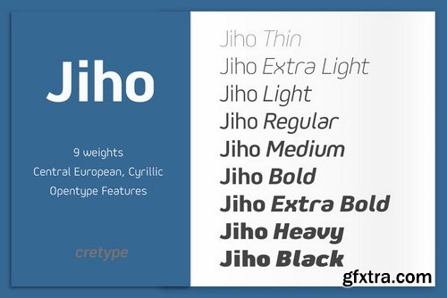 Jiho Font Family