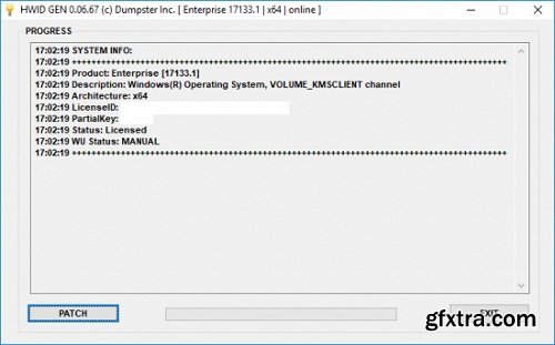 Hwidgen - Digital Licence Activator v1.0.0.8 For Windows 10