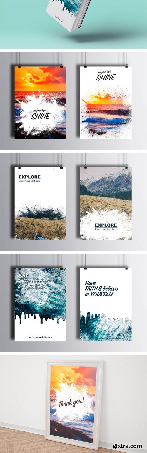 CM - 100% Editable Poster Templates 2394495