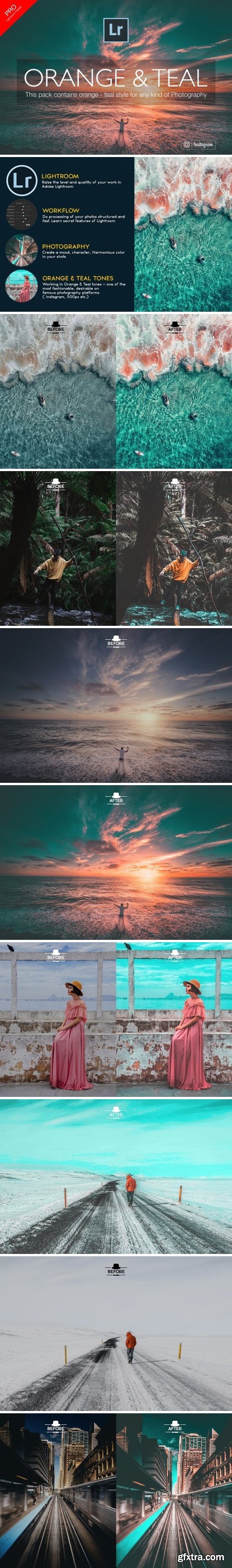 CM - Orange & Teal Lightroom Presets 2128445