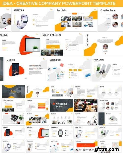 iDea - Creative Company Powerpoint Template