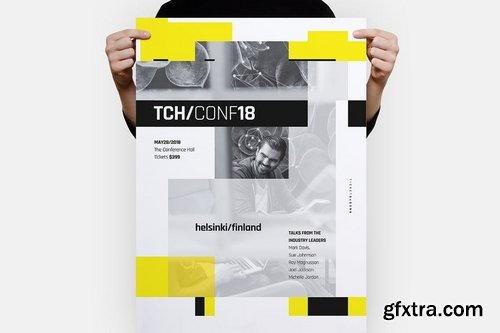 Tech Poster Template