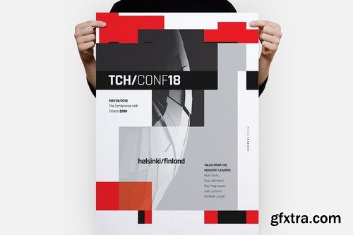 Tech Poster Template