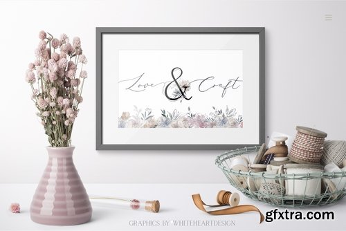 CM - Sensuale Watercolor Floral Clipart 2484565