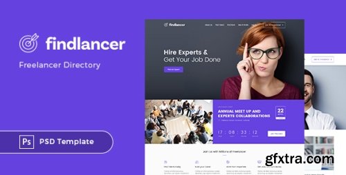 ThemeForest - Findlancer - Freelancer Directory PSD Template - 21982722