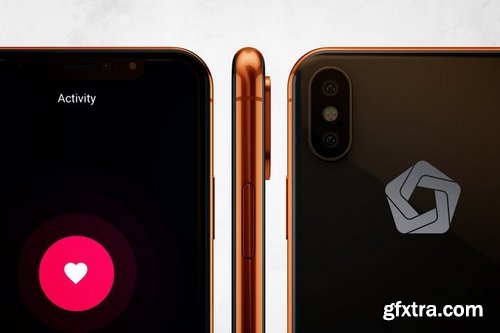 iPhone X Closeups Mockup