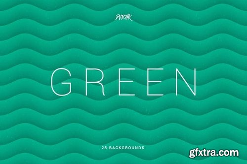 Green Soft Abstract Wavy Backgrounds