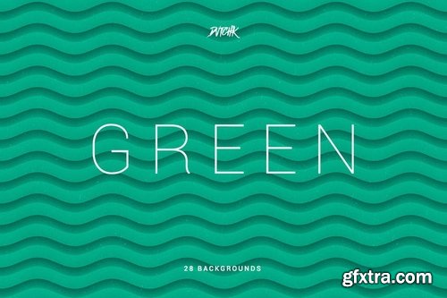 Green Soft Abstract Wavy Backgrounds