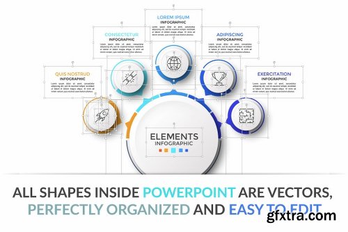 CreativeMarket Infographic Solutions. Part 5 2538003