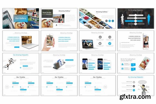 CreativeMarket Huge Modern Powerpoint 2318780