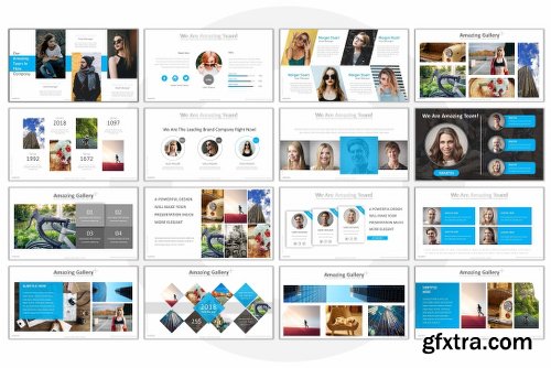 CreativeMarket Huge Modern Powerpoint 2318780