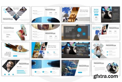 CreativeMarket Huge Modern Powerpoint 2318780