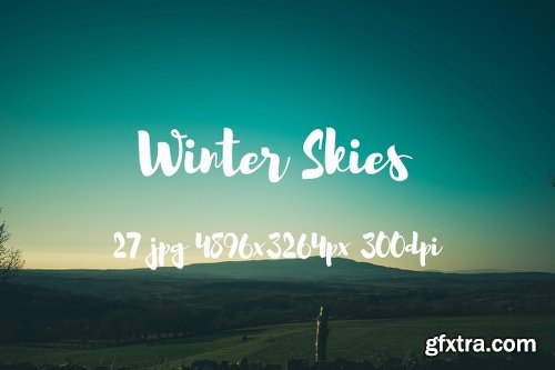 CreativeMarket Winter Skies 2320722