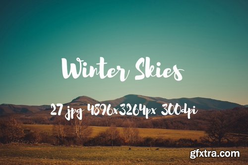 CreativeMarket Winter Skies 2320722