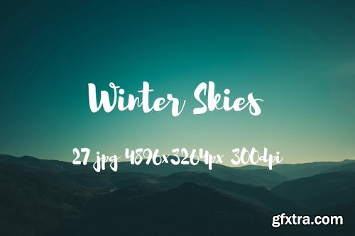 CreativeMarket Winter Skies 2320722