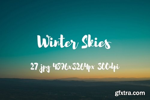 CreativeMarket Winter Skies 2320722