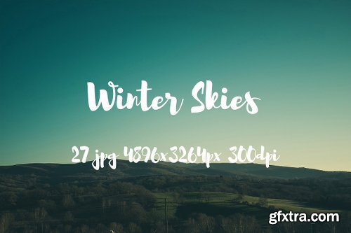 CreativeMarket Winter Skies 2320722