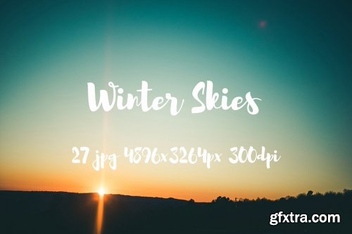 CreativeMarket Winter Skies 2320722