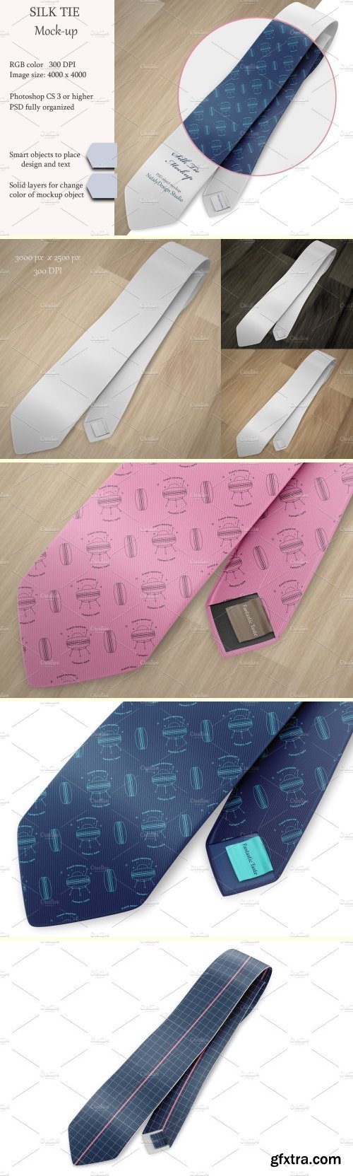 CM - Silk tie Mockup. Product mockup. 2499843