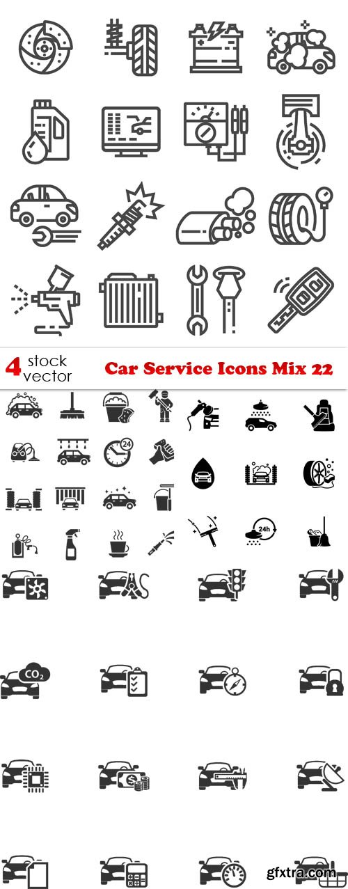 Vectors - Car Service Icons Mix 22