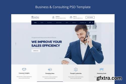 Charles- Business-Consulting PSD Template