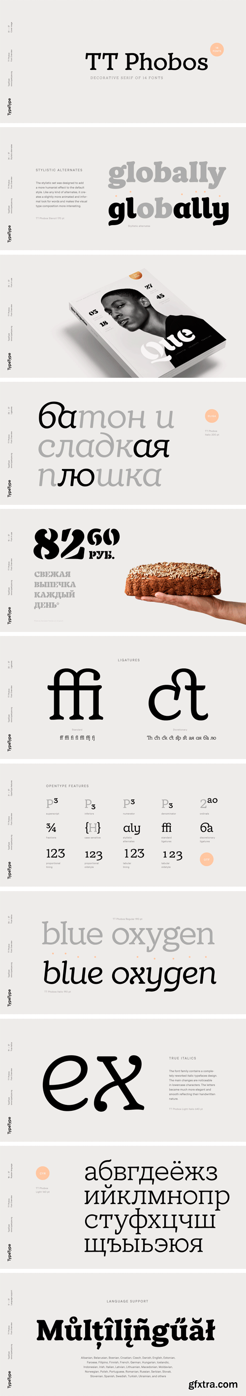 TT Phobos Font Family