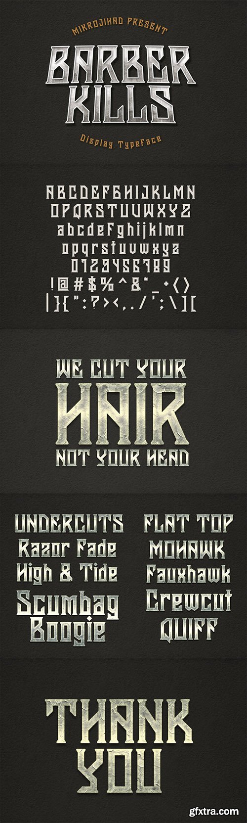 Barberkills Font