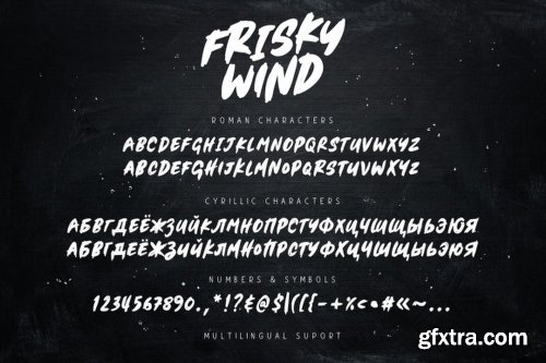 Frisky Wind Font