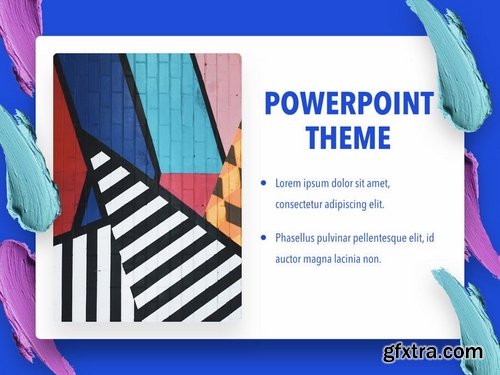 Color Shock PowerPoint Template