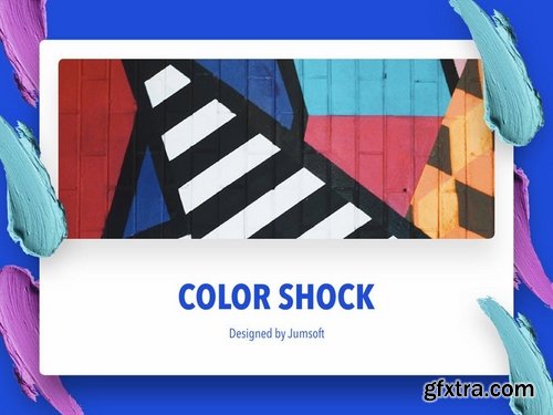 Color Shock PowerPoint Template