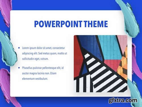 Color Shock PowerPoint Template