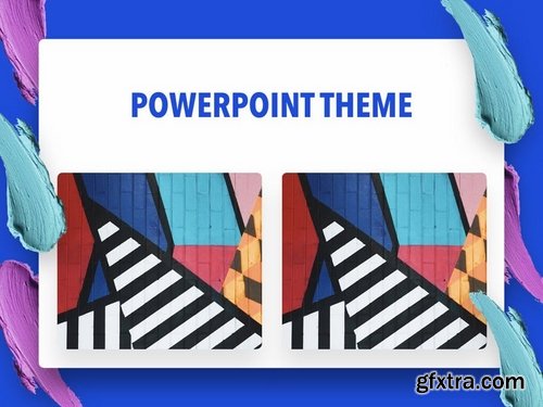 Color Shock PowerPoint Template