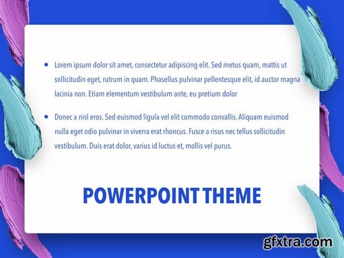 Color Shock PowerPoint Template