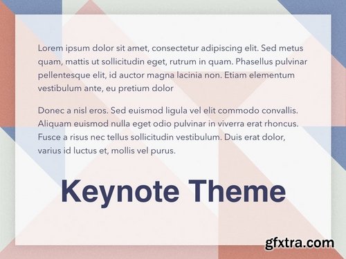 Color Patch Keynote Template