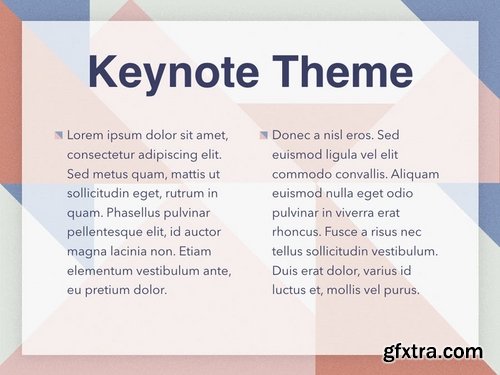 Color Patch Keynote Template