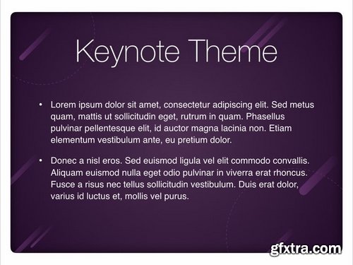 Planetarium Keynote Template