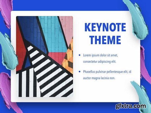 Color Shock Keynote Template