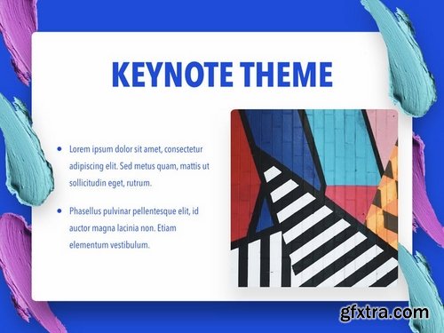 Color Shock Keynote Template