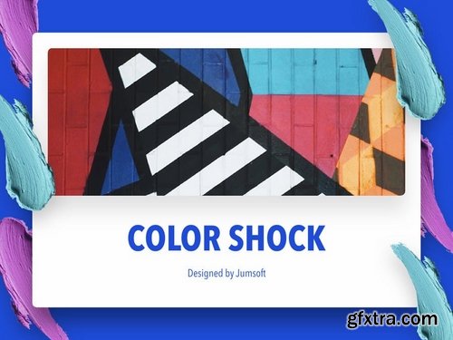 Color Shock Keynote Template